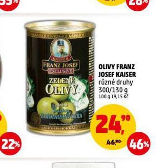 Penny Market Olivy franz josef kaiser nabídka