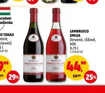 Penny Market Lambrusco emilia nabídka