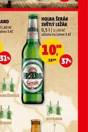 Penny Market Pivo holba šerák světlý ležák nabídka