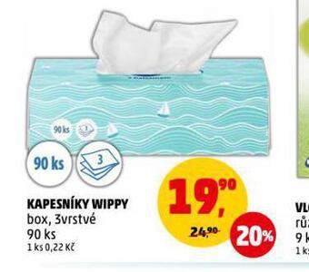 Penny Market Wippy kapesníky nabídka