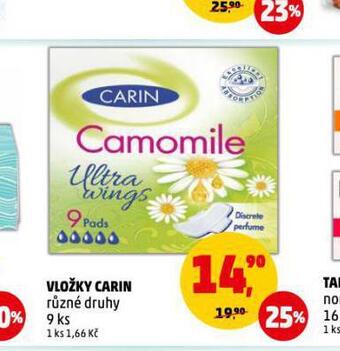 Penny Market Vložky carin nabídka
