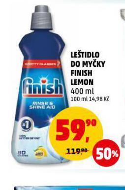 Finish lemon leštidlo do myčky