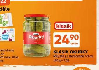 Terno Klasik okurky nabídka