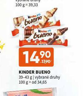Terno Kinder bueno nabídka