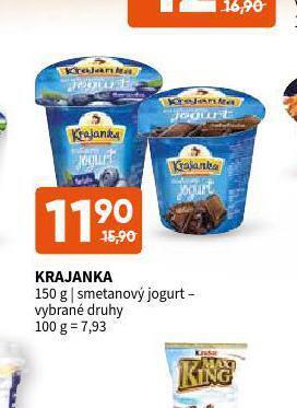 Terno Krajanka smetanový jogurt nabídka