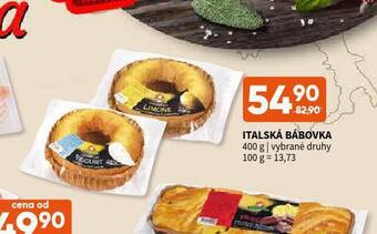 Terno Italská bábovka nabídka