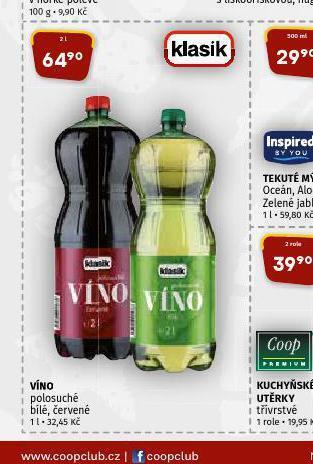 Terno Víno nabídka