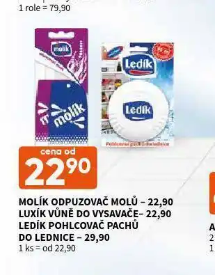 Ledík pohlcovač pachů do lednice