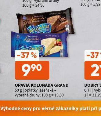 Terno Opavia kolonáda grand nabídka