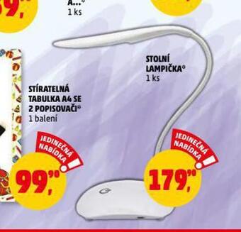 Penny Market Stolní lampička nabídka