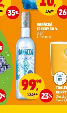 Penny Market Hanácká trendy 30% nabídka