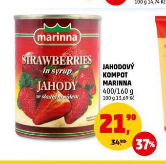 Penny Market Jahodový kompot marinna nabídka