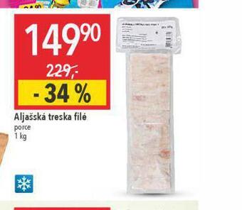 Globus Aljašská treska filé nabídka