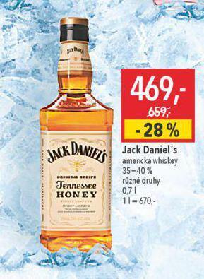 Globus Jack daniel´s nabídka