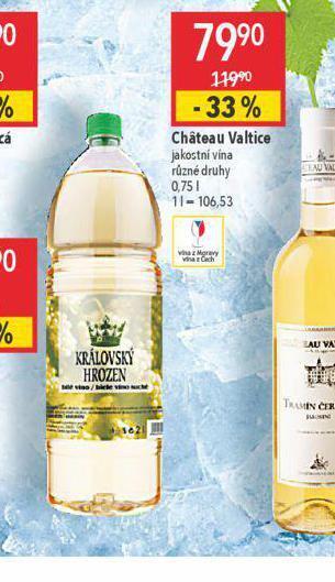 Globus Chateau valtice nabídka