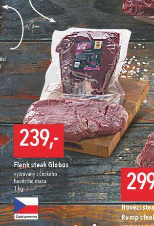 Globus Flank steak nabídka