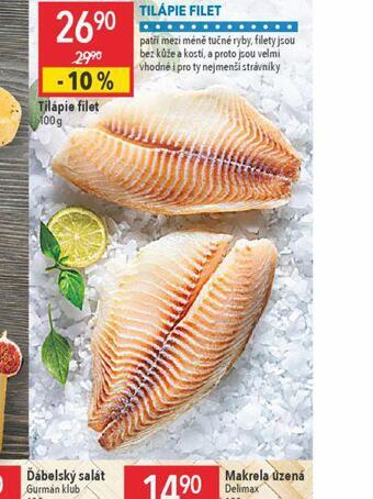 Globus Tilápie filet nabídka