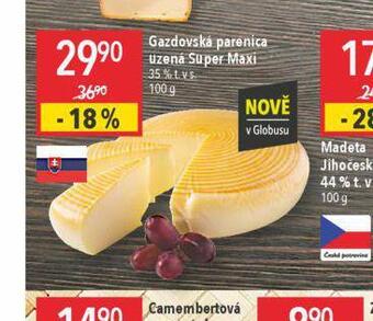 Globus Gazdovská parenica uzená super maxi nabídka