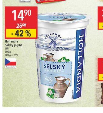 Globus Hollandia selský jogurt nabídka