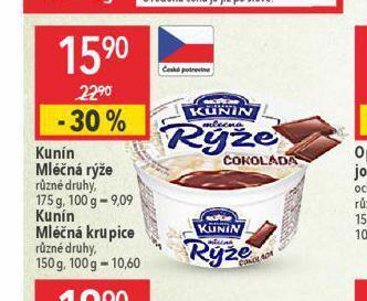 Kunín mléčná krupice