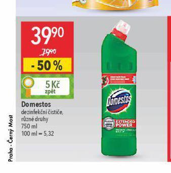 Globus Domestos dezinfekční čistič nabídka