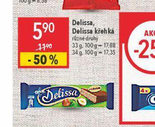 Globus Delissa, delissa křehká nabídka