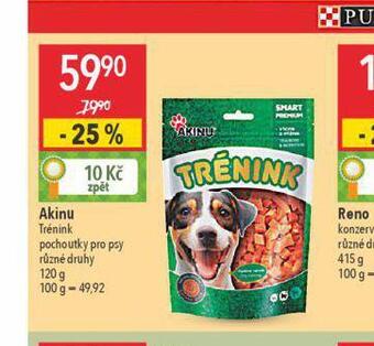 Globus Akinu trénink pochoutky pro psy nabídka