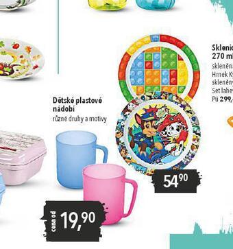 Globus Dětské plastové nádobí nabídka