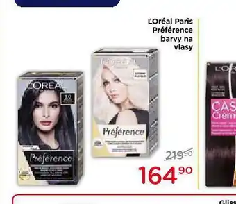 Loreal paris préférence barvy na vlasy