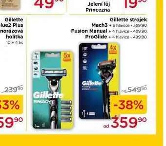 TOP drogerie Gillette strojek proglide nabídka