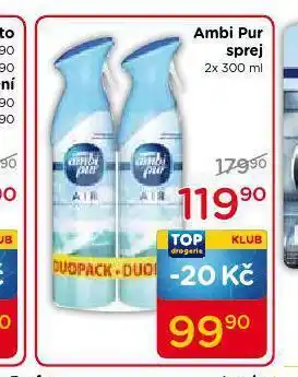 TOP drogerie Ambi pur sprej nabídka