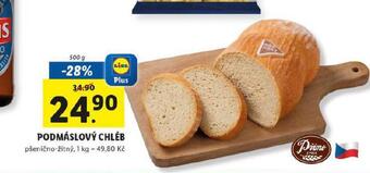 Lidl Podmáslový chléb nabídka