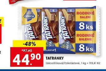 Lidl Tatranky nabídka