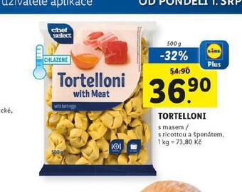 Lidl Tortelloni nabídka