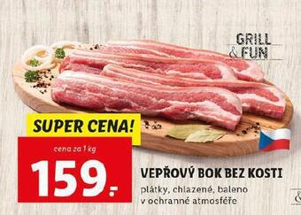 Lidl Vepřový bok bez kosti nabídka
