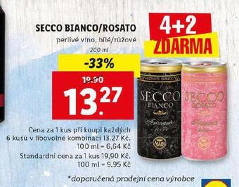 Lidl Secco rosato nabídka