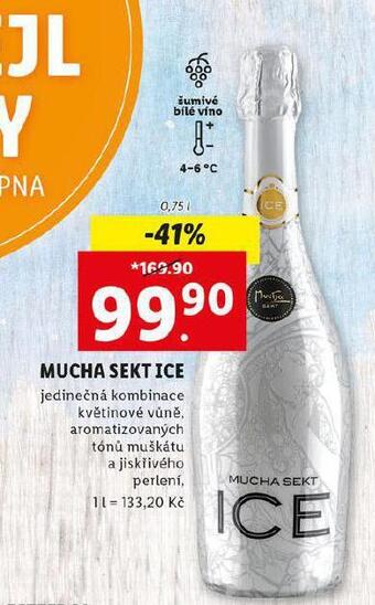 Lidl Mucha sekt ice nabídka
