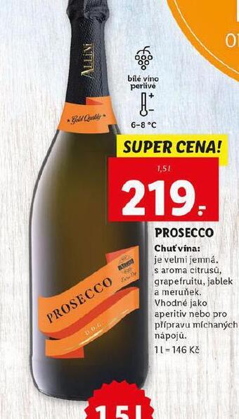 Lidl Prosecco nabídka