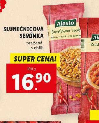 Lidl Slunečnicová semínka nabídka