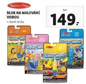 Lidl Blok na malování vodou nabídka