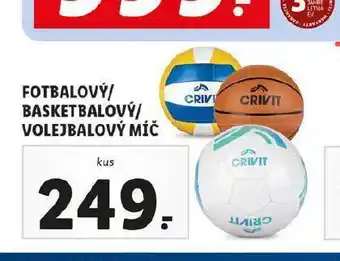 Lidl Fotbalový míč nabídka
