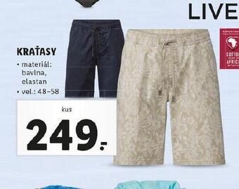 Lidl Kraťasy nabídka