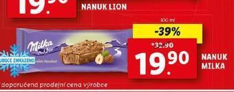 Lidl Nanuk milka nabídka