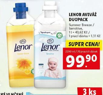 Lidl Lenor aviváž nabídka
