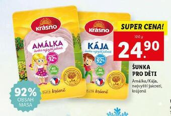 Lidl Šunka pro děti nabídka