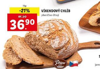 Lidl Víkendový chléb nabídka