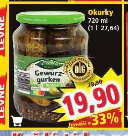 Norma Okurky nabídka