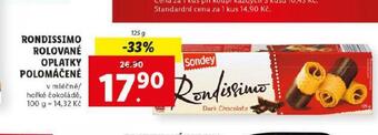 Lidl Rondissimo rolované oplatky nabídka