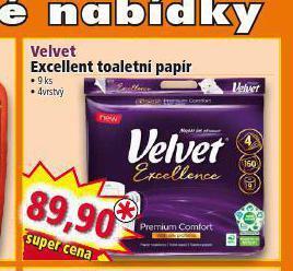 Norma Velvet toaletní papír nabídka