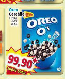 Norma Oreo cereálie nabídka